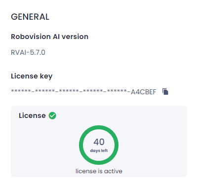 License key