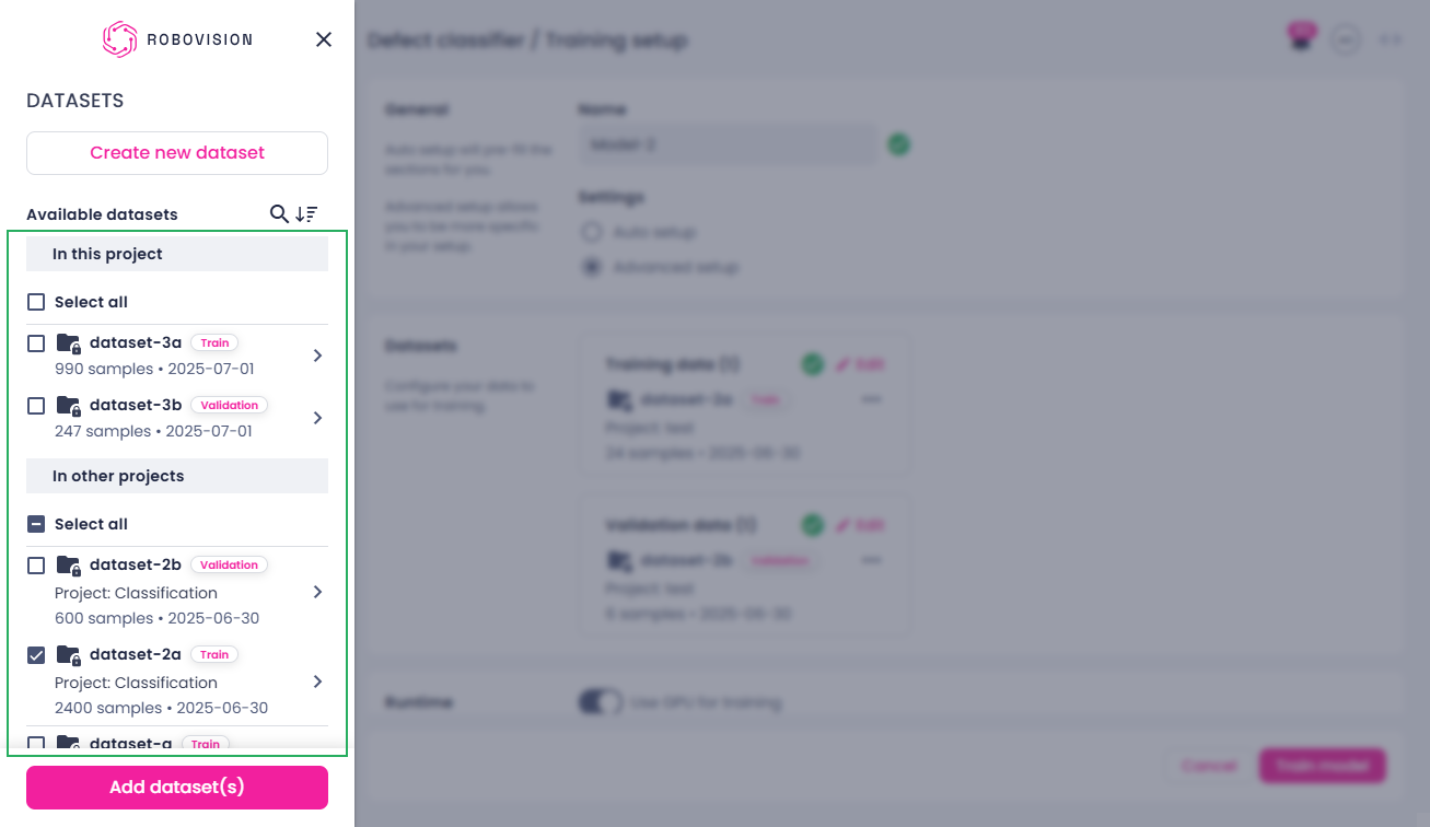 Data reuse