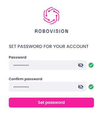 Set password