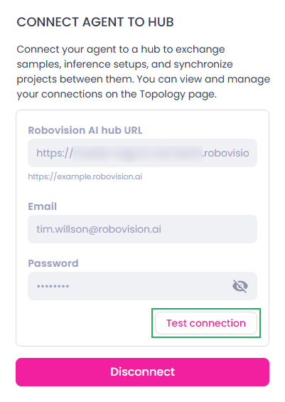 Connect to another platform
