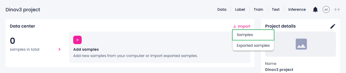 Import custom formats
